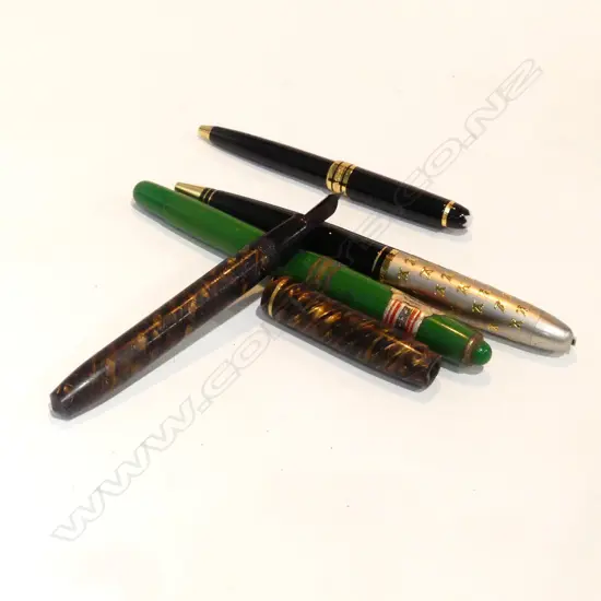 LV ? & MOUNTBLANC ? PENS + 2 OTHERS