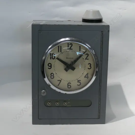 VINTAGE SCHOOL ALARM BELL CONTROLLER 400MM H