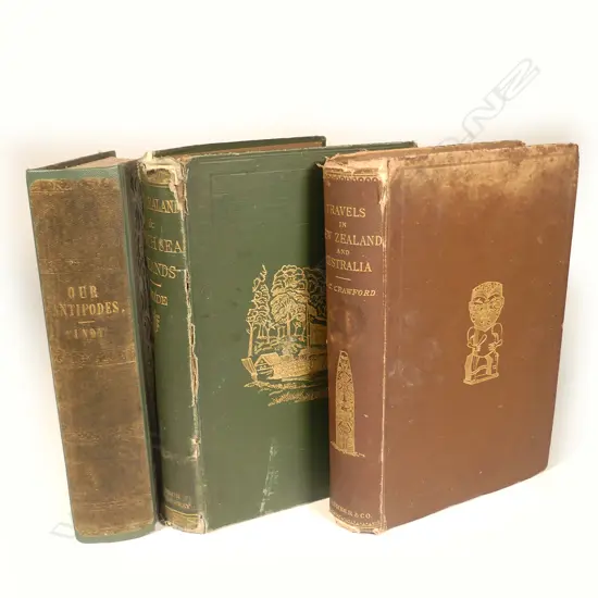 THREE 19TH CENTURY NEW ZEALAND NON FICTION BOOKS