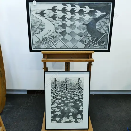 2 ESCHER PRINTS