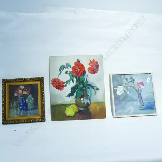 THREE GOOD EUROPEAN PAINTINGS