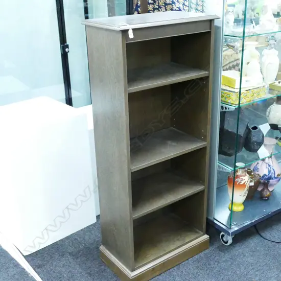 MODERN BOOKSHELF H 1300 W 560MM WITH 3 ADJUSTABLE SHELVES