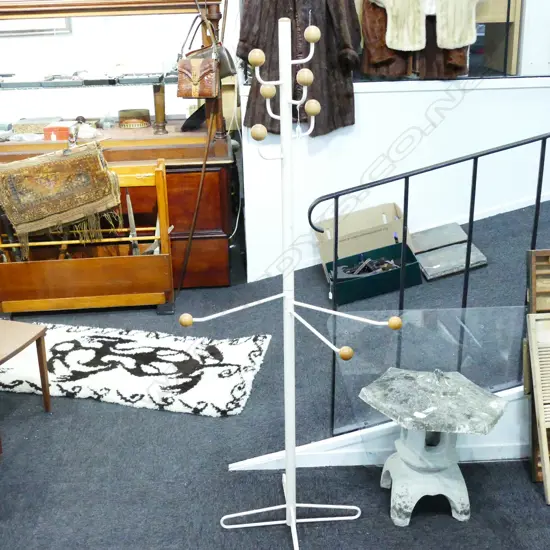 MID CENTURY COAT RACK STAND 