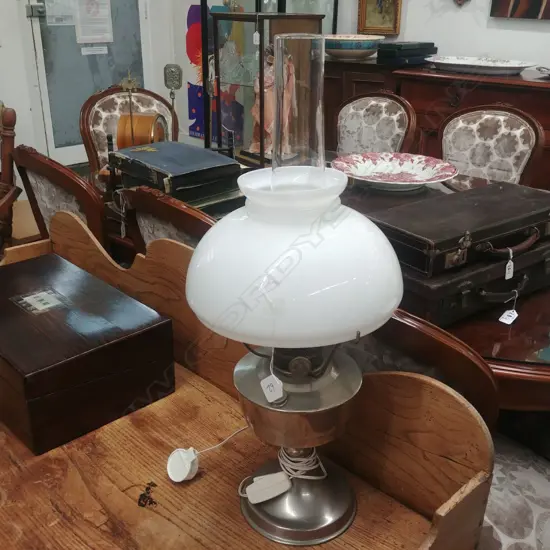 TABLE KERO LAMP CONVERTED TO ELECTRIC