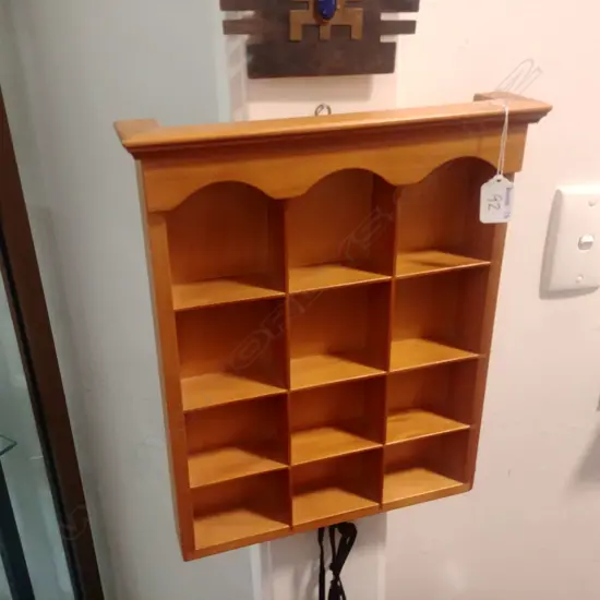 SMALL KAURI HANGING DISPLAY SHELF