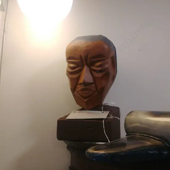 CARVED HEAD JOHN FOSTER