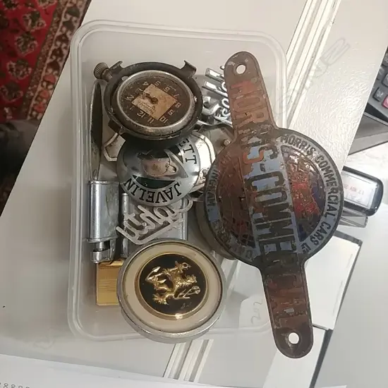 ASST CAR MASCOTS, INCL WOSELEY & 6/90 + MISC