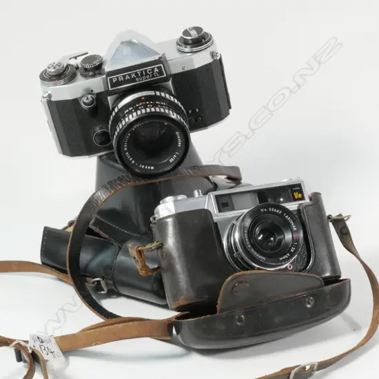 PRAKTIKA AND TARON 35 MM CAMERAS