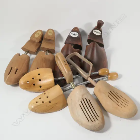 4 PAIRS OF SHOE LASTS