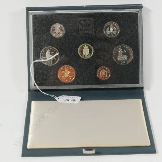 BOXED 1988 ENGLISH COIN PROOF SET