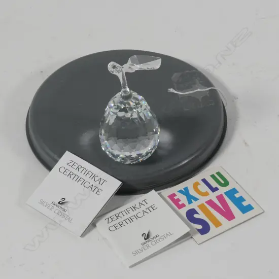 SWAROVSKI BOXED PEAR H 80 MM