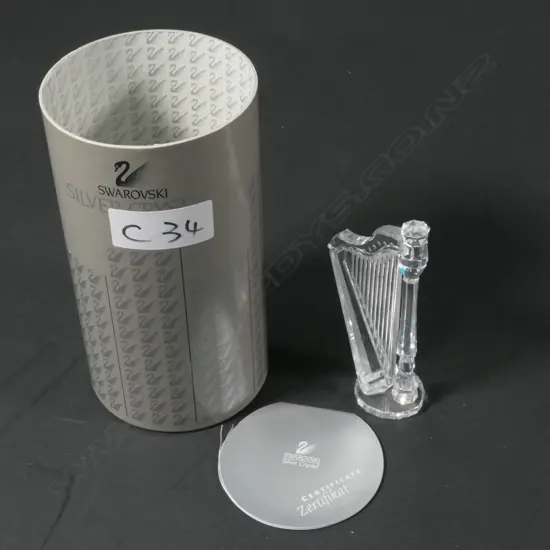 SWAROVSKI BOXED HARP H 100 MM
