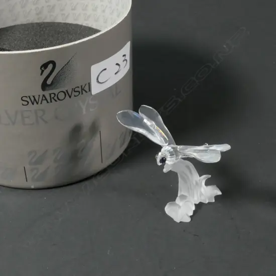 SWAROVSKI BOXED DRAGONFLY IN FLIGHT H 70 MM