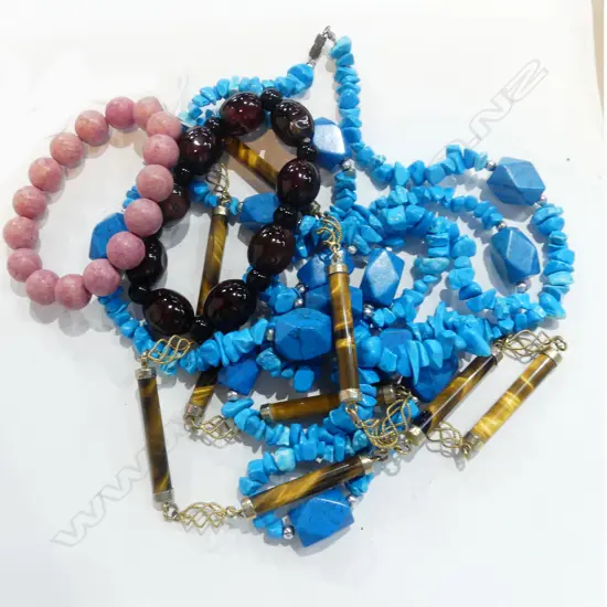 2 NECKLACES + 2 BRACELETS.....