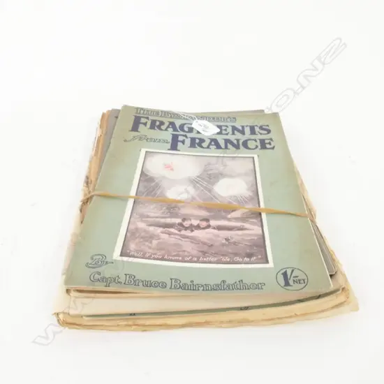 FRAGMENTS FROM FRANCE BY B BAIRNSFATHER +2 OTHER RELATED PUBLICATIONS