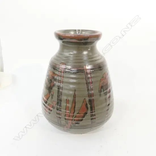 A large Carl Vendelbosch studio pottery vase