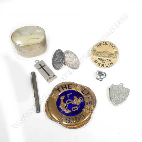 ASSTD SILVER & OTHER BADGES, ETC