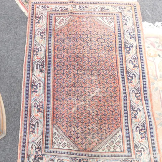 SEMI ANTIQUE H/KNOTTED PERSIAN RUG 1550x1050mm
