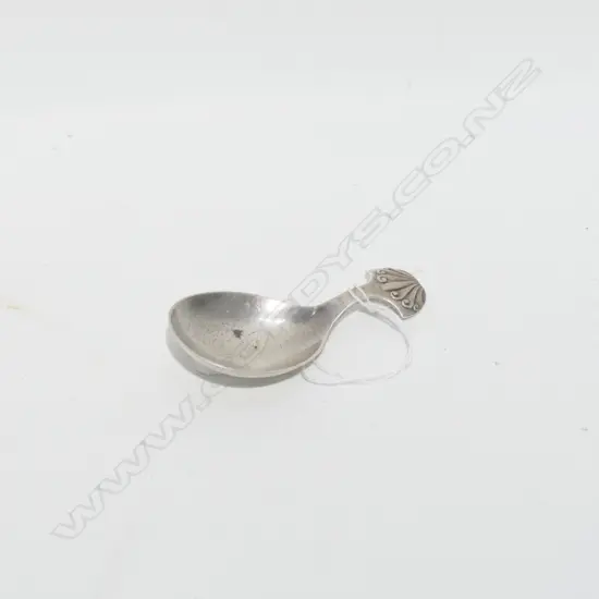 STG SILVER CADDY SPOON L70 MM, C1908.  12GMS
