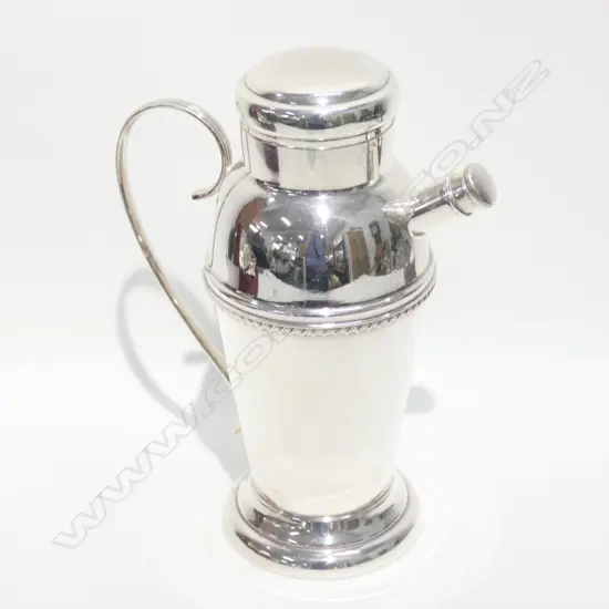 'SHEFFIELD' SILVER PLATE COCKTAIL SHAKER/JUG