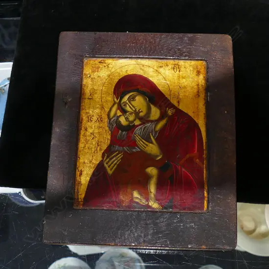 BYZANTINE STYLE ICON - MOTHER OF GOD