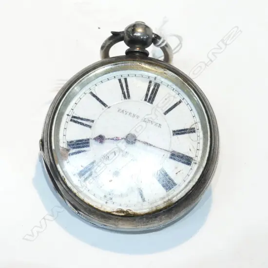 POCKET WATCH STAMPED FINE SILVER64.7 GMS,
