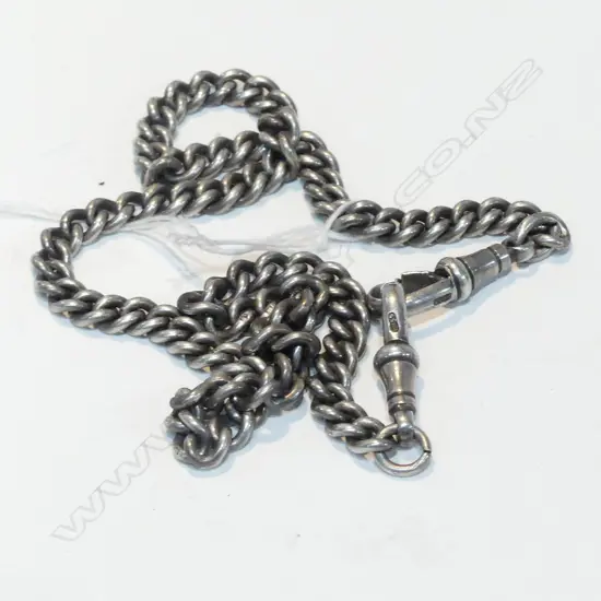 STG SILVER CHAIN,  C1913?   31.1GMS