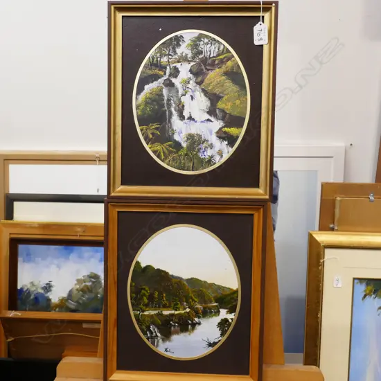 2 P. J. O'SULLIVAN OILS ON BOARD 'BULLER GORGE' & 'SUTHERLAND FALLS'