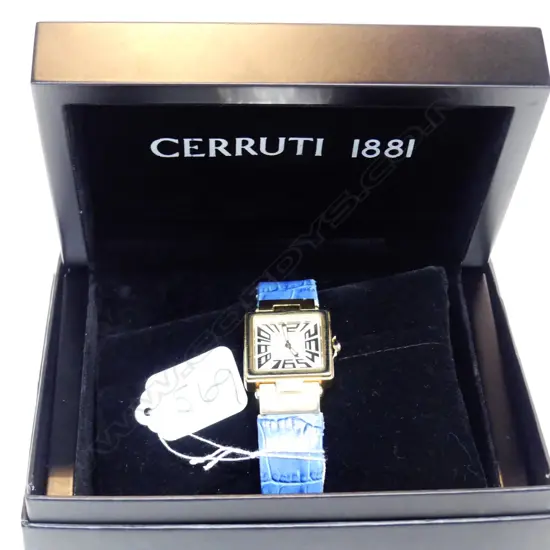 CERRUTI 1881 MODERN DRESS WATCH BOXED