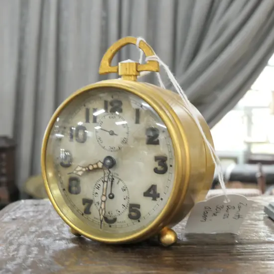 SWISS ZENITH WATCH CO ALARM CLOCK