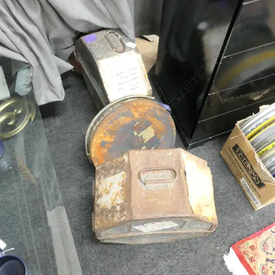 3 VINTAGE FILM REELS 'FRANKENSTEIN'