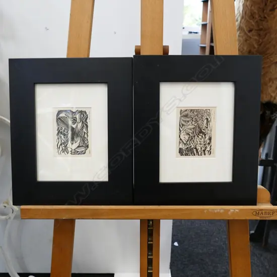 2 E MERVYN TAYLOR PRINTS 