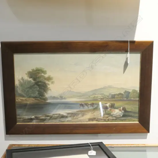 ENGLISH RURAL WATERCOLOUR