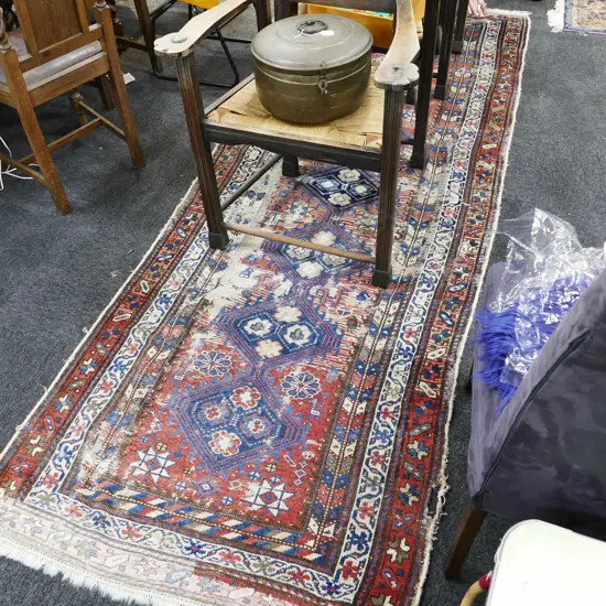 ANTIQUE 19TH CENTURY PERSIAN  RUNNER 