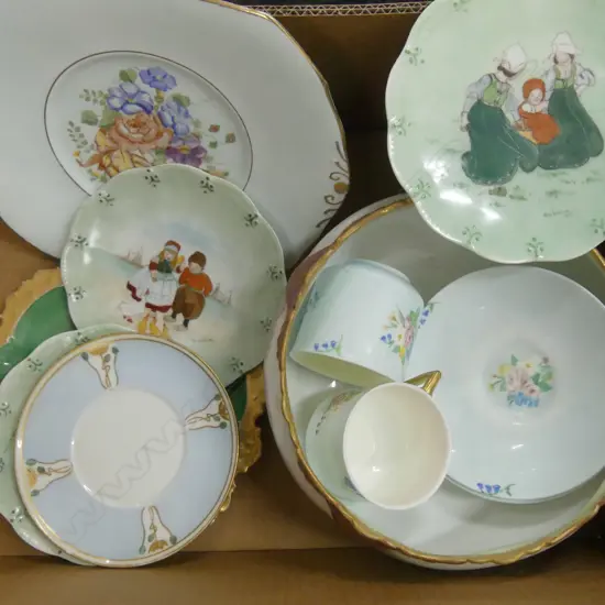 ASST HANDPAINTED LIMOGES / DOULTON 