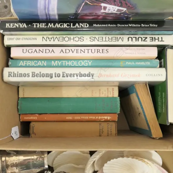 ASST. VINTAGE AND REF. BOOKS ON AFRICA