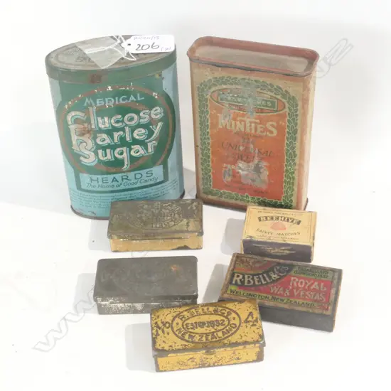 ASST EARLY TINS MINTIES ETC + VESTAS