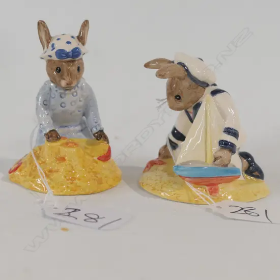 ROYAL DOULTON BUNNYKINS SEASIDE & SAILOR
