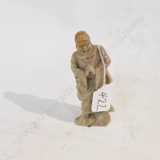 CHINESE SOAPSTONE FIGURE 120MM