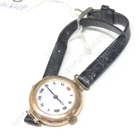 9CT ROSE GOLD LADIES ROLEX WRIST WATCH