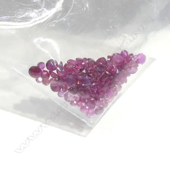 BAG OF RUBIES TOTAL 10CT