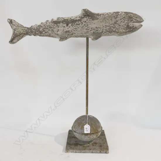 DECORATIVE FISH ON STAND 600MM H 570MM L