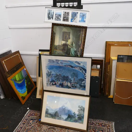 3 FRAMED PRINTS + PHOTOS