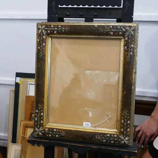 FLORAL ENGRAVED FRAME 530 X 440 MM