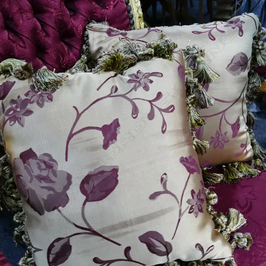 PAIR OF CUSHIONS