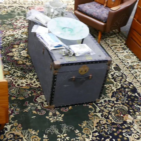 LGE MACHINE WOVEN GREEN TURKISH RUG 3000 X 4000MM