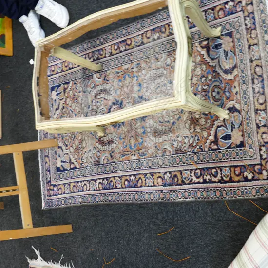 WORN PERSIAN RUG