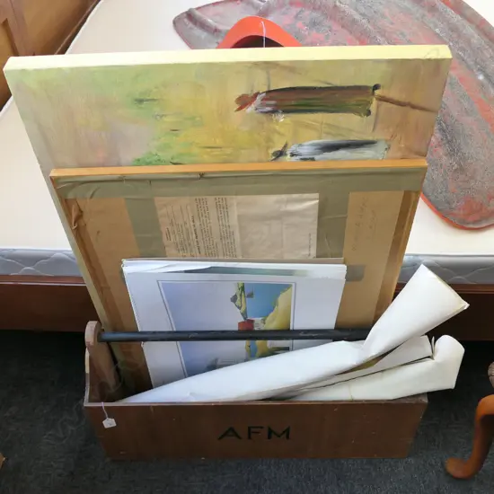 LOT ASST INCL. TOOL CASE / TOOL CARRIER / PRINTS