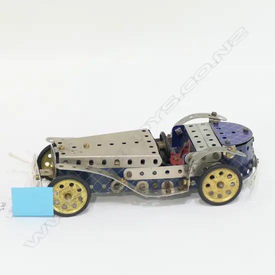 VINTAGE MECCANO 1930'S 2 SEATER SPORTS CAR