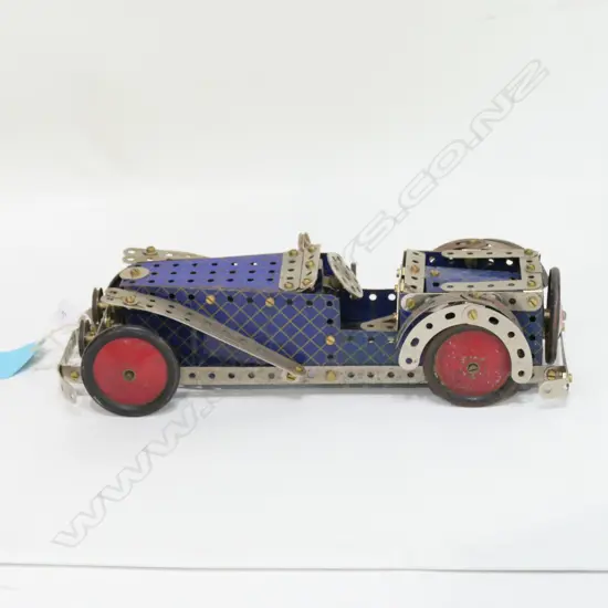 VINTAGE MECCANO 1930'S 4 SEATER DROP HEAD SPORTS CAR